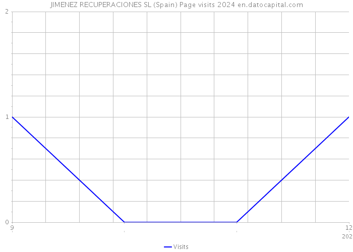 JIMENEZ RECUPERACIONES SL (Spain) Page visits 2024 