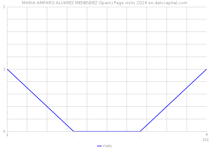 MARIA AMPARO ALVAREZ MENENDEZ (Spain) Page visits 2024 