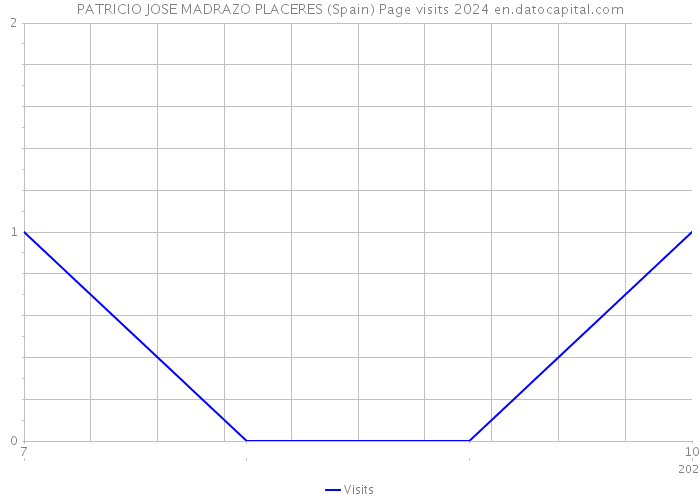 PATRICIO JOSE MADRAZO PLACERES (Spain) Page visits 2024 