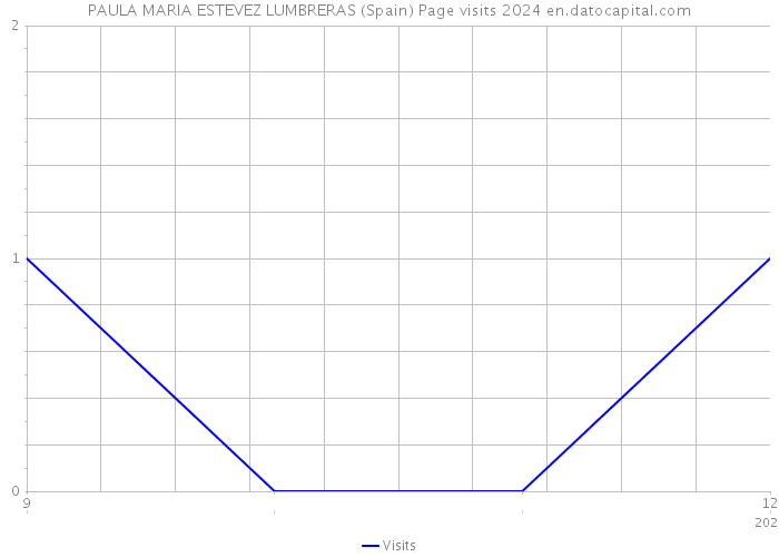 PAULA MARIA ESTEVEZ LUMBRERAS (Spain) Page visits 2024 
