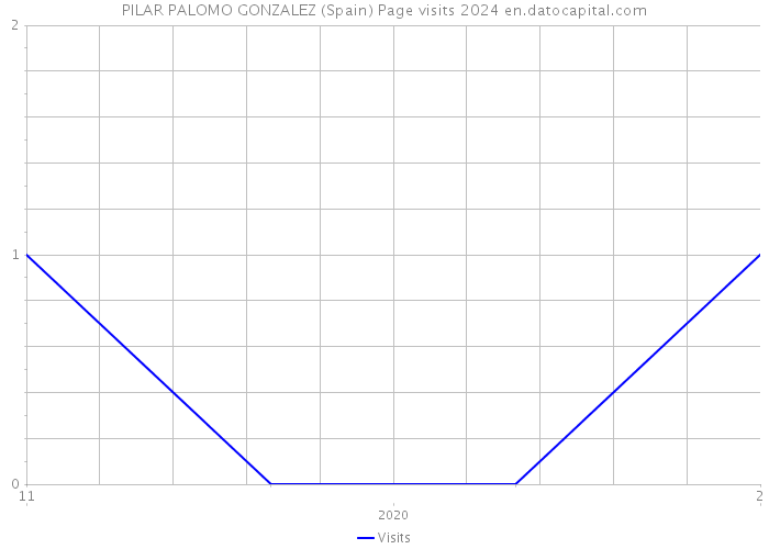PILAR PALOMO GONZALEZ (Spain) Page visits 2024 