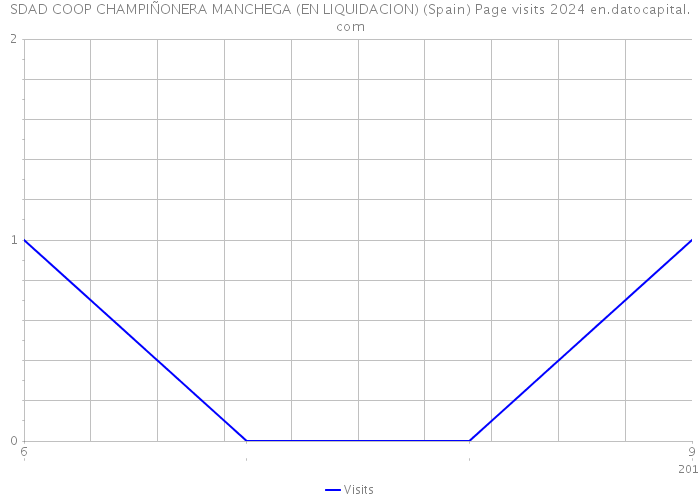 SDAD COOP CHAMPIÑONERA MANCHEGA (EN LIQUIDACION) (Spain) Page visits 2024 