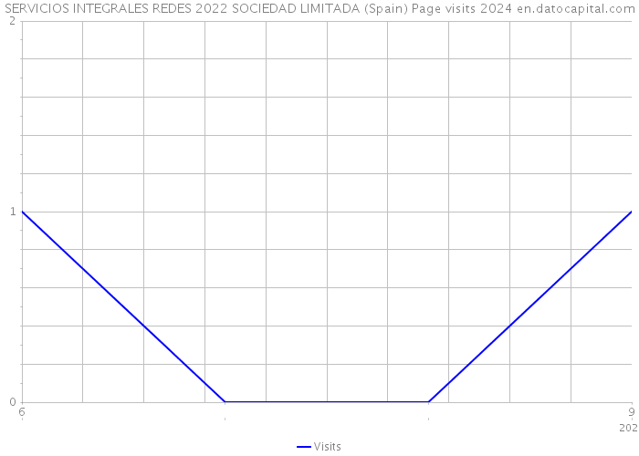 SERVICIOS INTEGRALES REDES 2022 SOCIEDAD LIMITADA (Spain) Page visits 2024 