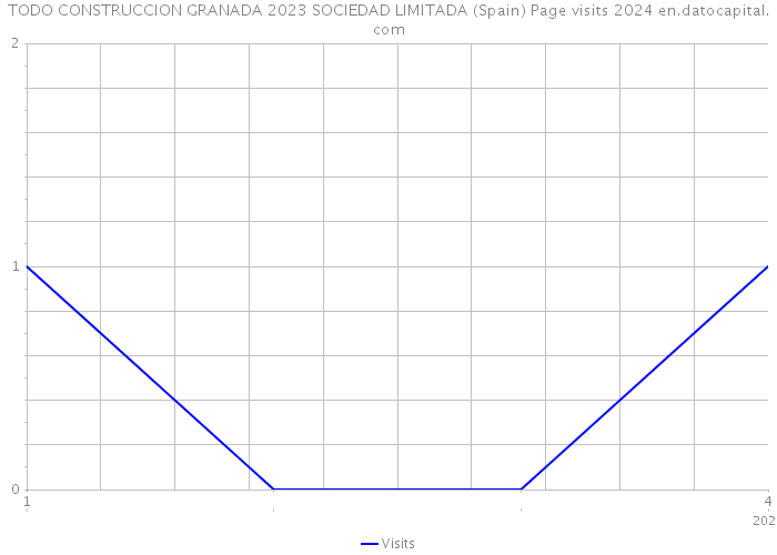 TODO CONSTRUCCION GRANADA 2023 SOCIEDAD LIMITADA (Spain) Page visits 2024 