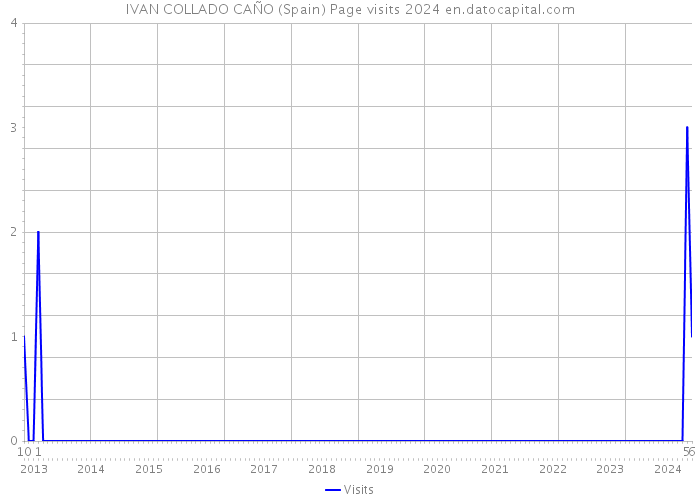 IVAN COLLADO CAÑO (Spain) Page visits 2024 