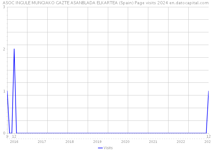 ASOC INGULE MUNGIAKO GAZTE ASANBLADA ELKARTEA (Spain) Page visits 2024 