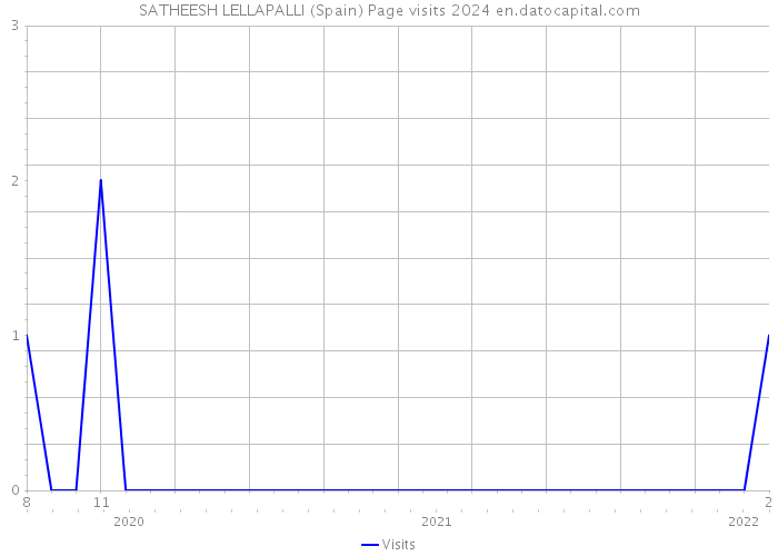 SATHEESH LELLAPALLI (Spain) Page visits 2024 
