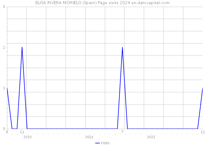 ELISA RIVERA MOINELO (Spain) Page visits 2024 