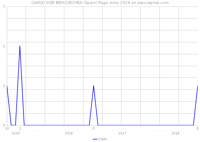 GARIJO IKER BENGOECHEA (Spain) Page visits 2024 