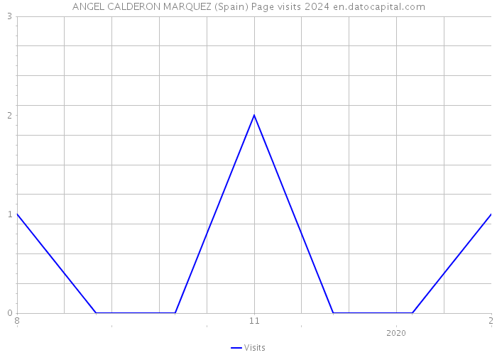 ANGEL CALDERON MARQUEZ (Spain) Page visits 2024 