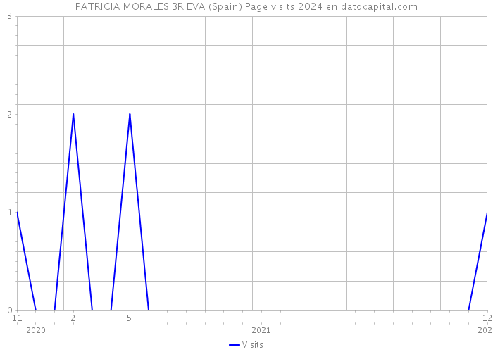 PATRICIA MORALES BRIEVA (Spain) Page visits 2024 