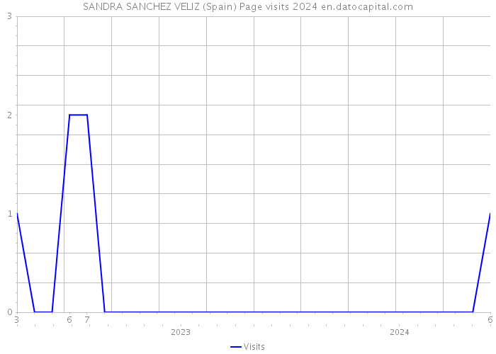SANDRA SANCHEZ VELIZ (Spain) Page visits 2024 