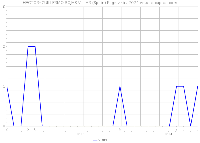 HECTOR-GUILLERMO ROJAS VILLAR (Spain) Page visits 2024 