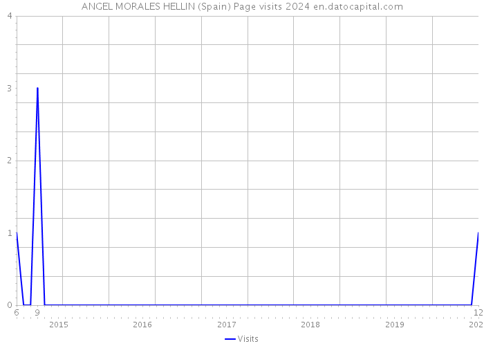 ANGEL MORALES HELLIN (Spain) Page visits 2024 