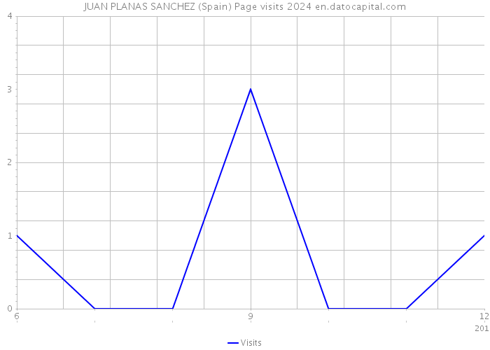 JUAN PLANAS SANCHEZ (Spain) Page visits 2024 