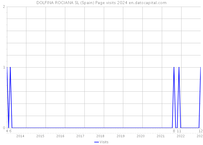 DOLFINA ROCIANA SL (Spain) Page visits 2024 