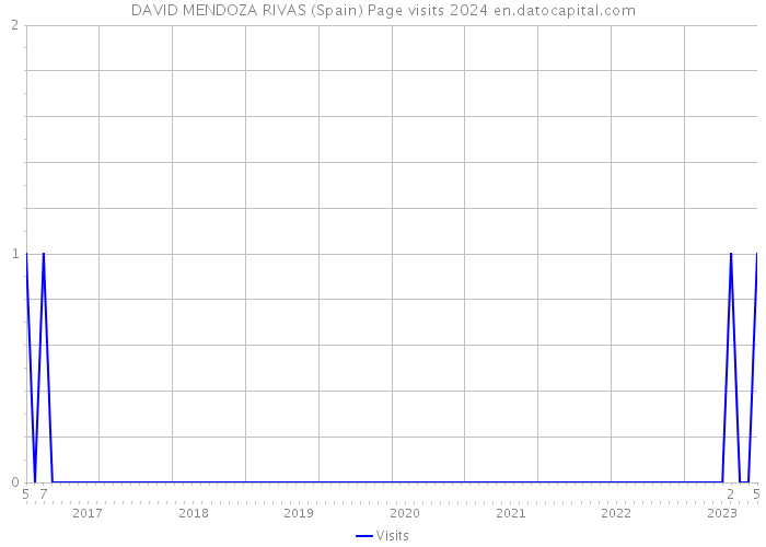 DAVID MENDOZA RIVAS (Spain) Page visits 2024 