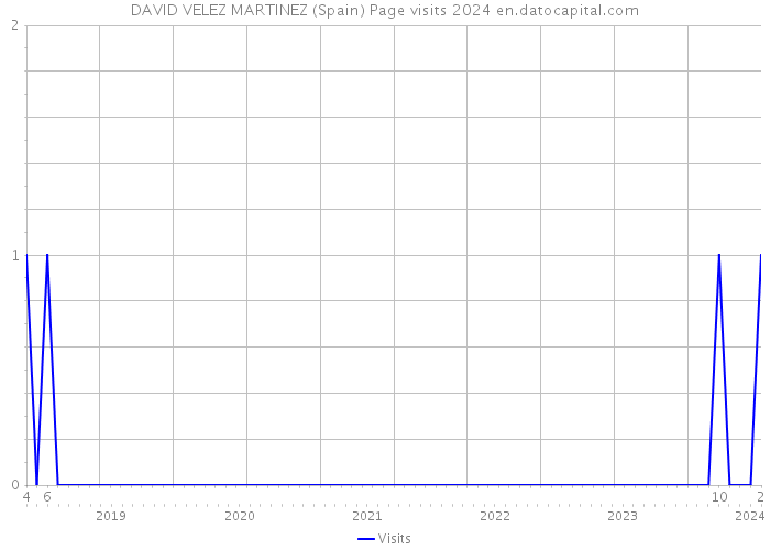 DAVID VELEZ MARTINEZ (Spain) Page visits 2024 