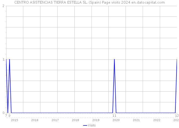 CENTRO ASISTENCIAS TIERRA ESTELLA SL. (Spain) Page visits 2024 