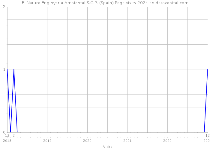 E-Natura Enginyeria Ambiental S.C.P. (Spain) Page visits 2024 