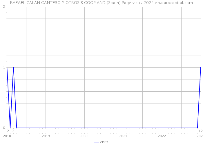 RAFAEL GALAN CANTERO Y OTROS S COOP AND (Spain) Page visits 2024 