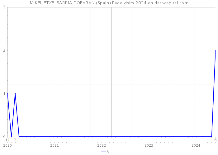 MIKEL ETXE-BARRIA DOBARAN (Spain) Page visits 2024 