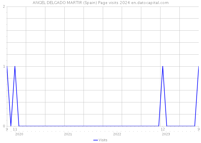 ANGEL DELGADO MARTIR (Spain) Page visits 2024 