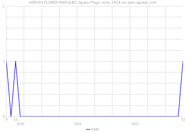 ADRIAN FLORES MARQUEZ (Spain) Page visits 2024 