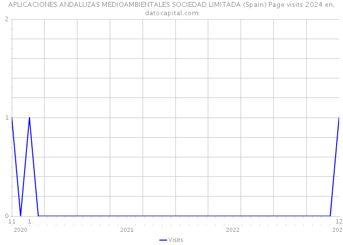 APLICACIONES ANDALUZAS MEDIOAMBIENTALES SOCIEDAD LIMITADA (Spain) Page visits 2024 