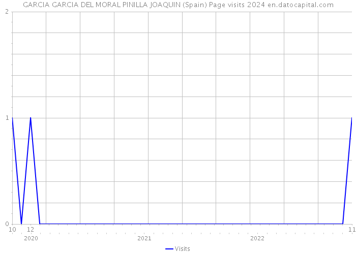 GARCIA GARCIA DEL MORAL PINILLA JOAQUIN (Spain) Page visits 2024 