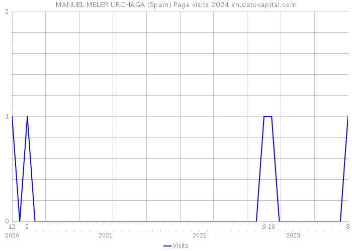 MANUEL MELER URCHAGA (Spain) Page visits 2024 