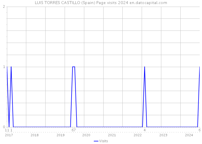 LUIS TORRES CASTILLO (Spain) Page visits 2024 