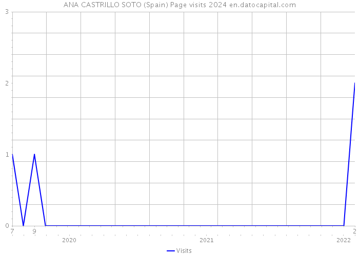 ANA CASTRILLO SOTO (Spain) Page visits 2024 