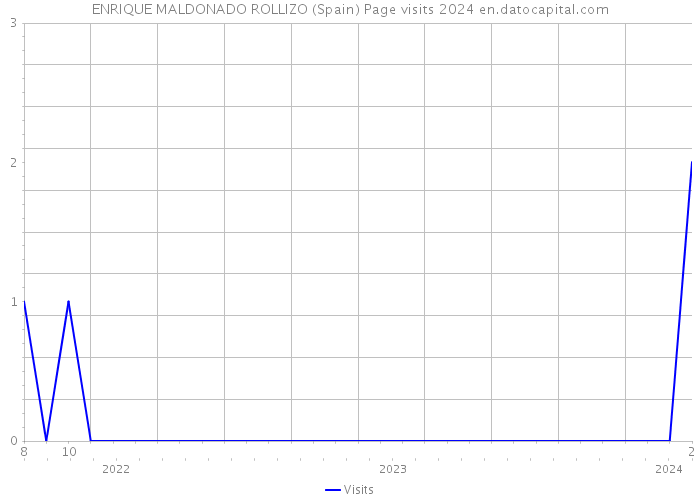 ENRIQUE MALDONADO ROLLIZO (Spain) Page visits 2024 