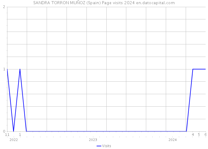 SANDRA TORRON MUÑOZ (Spain) Page visits 2024 