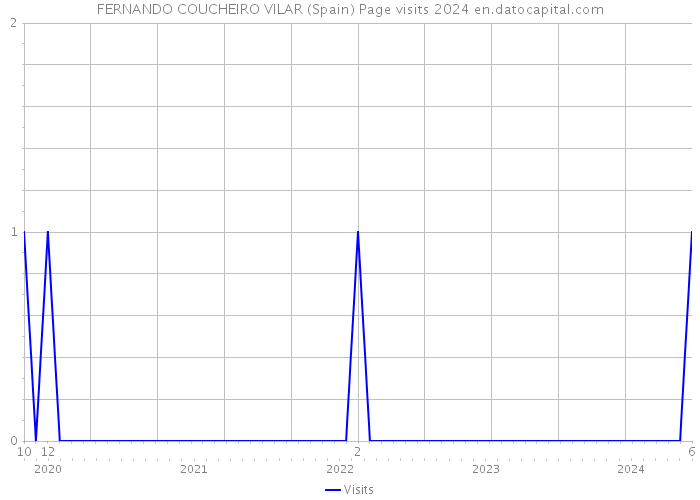 FERNANDO COUCHEIRO VILAR (Spain) Page visits 2024 