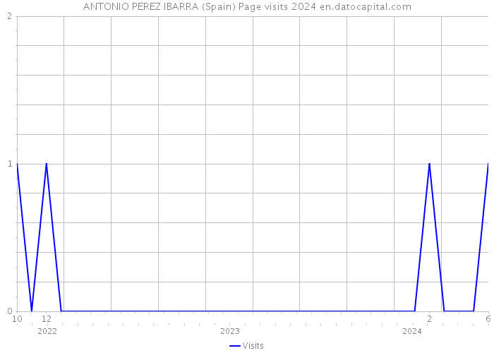 ANTONIO PEREZ IBARRA (Spain) Page visits 2024 