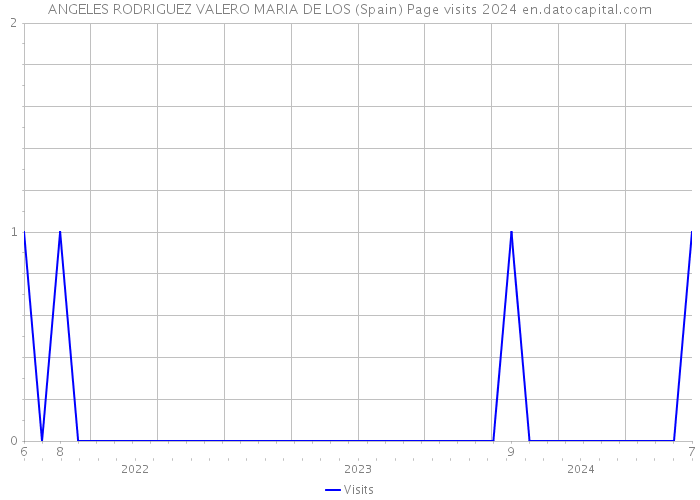 ANGELES RODRIGUEZ VALERO MARIA DE LOS (Spain) Page visits 2024 