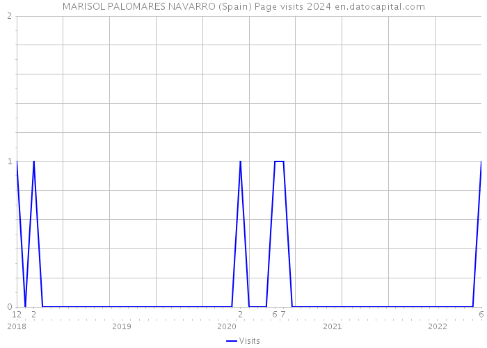 MARISOL PALOMARES NAVARRO (Spain) Page visits 2024 