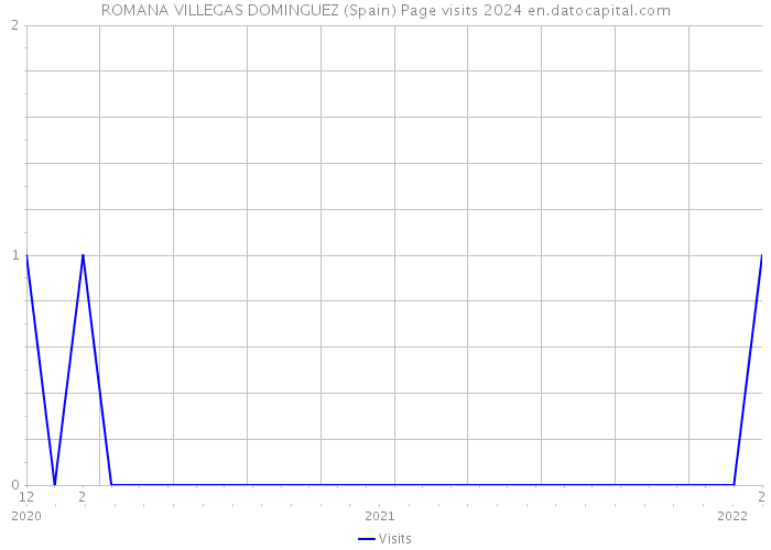 ROMANA VILLEGAS DOMINGUEZ (Spain) Page visits 2024 