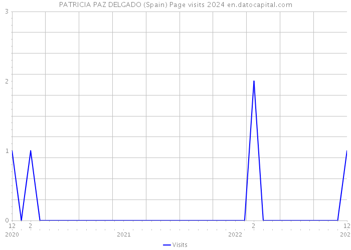 PATRICIA PAZ DELGADO (Spain) Page visits 2024 