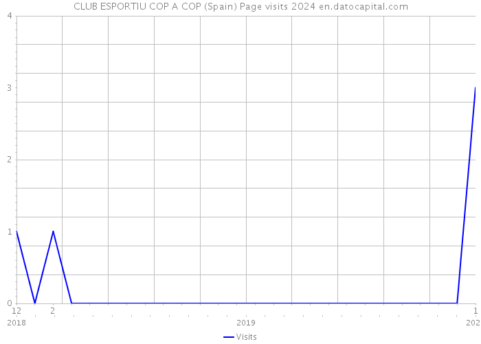 CLUB ESPORTIU COP A COP (Spain) Page visits 2024 