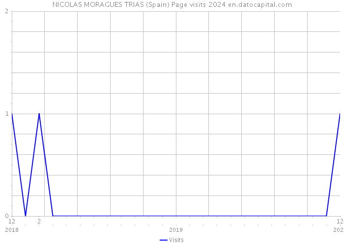 NICOLAS MORAGUES TRIAS (Spain) Page visits 2024 