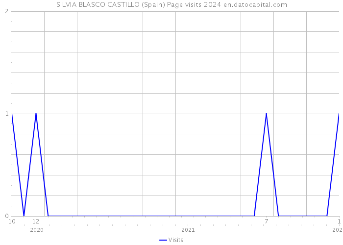 SILVIA BLASCO CASTILLO (Spain) Page visits 2024 