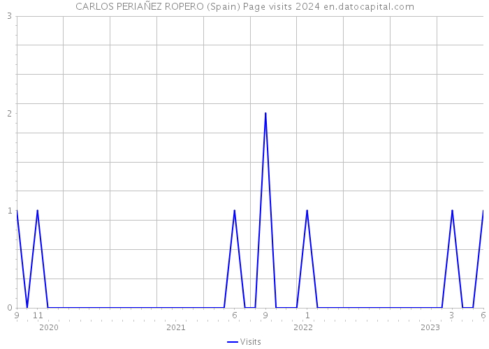 CARLOS PERIAÑEZ ROPERO (Spain) Page visits 2024 