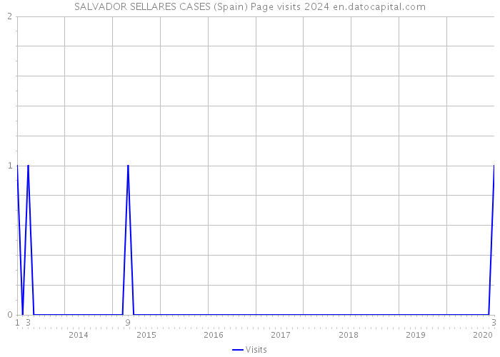 SALVADOR SELLARES CASES (Spain) Page visits 2024 