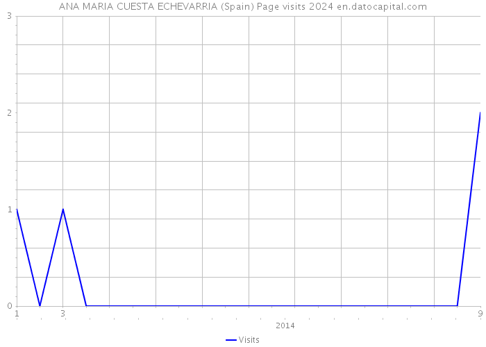 ANA MARIA CUESTA ECHEVARRIA (Spain) Page visits 2024 