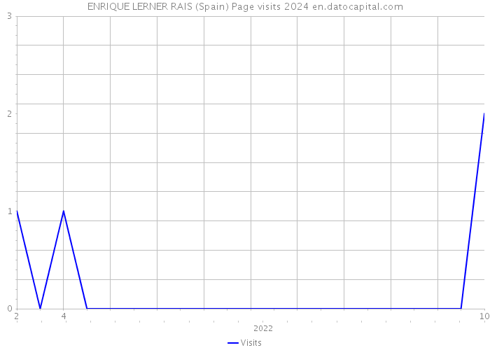 ENRIQUE LERNER RAIS (Spain) Page visits 2024 