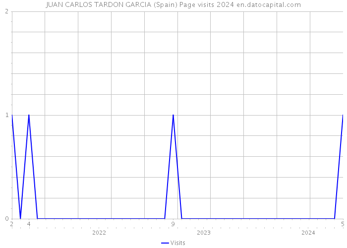 JUAN CARLOS TARDON GARCIA (Spain) Page visits 2024 