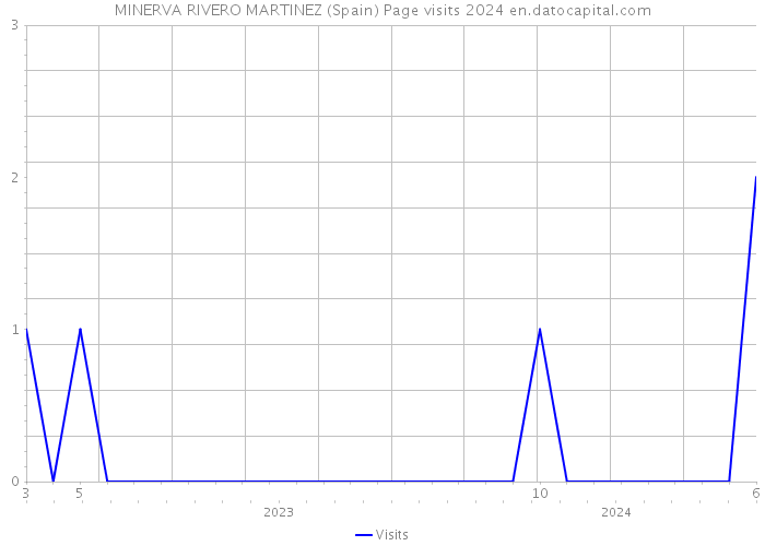 MINERVA RIVERO MARTINEZ (Spain) Page visits 2024 